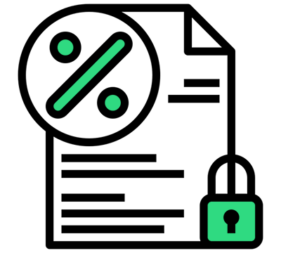 Low and fixed interest rates