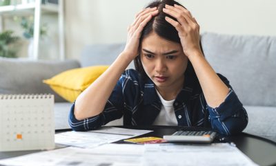 Frustrated woman needs a loan but keeps getting rejected