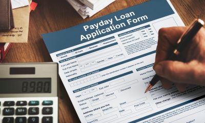 Filling up a 1 month loan application form